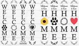 4 foot Welcome Sign - CODE15