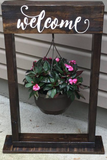 Welcome planter Stand